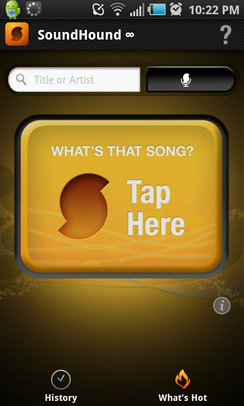 SoundHound For Android Review - TechnologyGuide.com