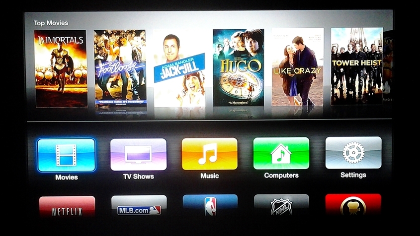 Apple TV screenshot - TechnologyGuide.com