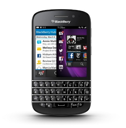 BlackBerry Q10 revealed