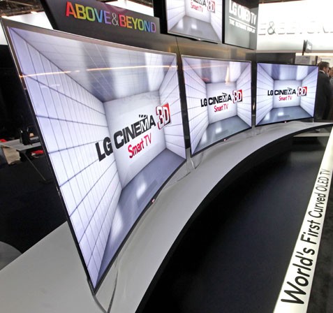 LG Curved OLED TV